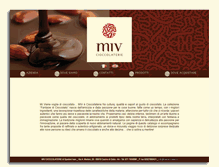 Tablet Screenshot of mivcioccolata.it